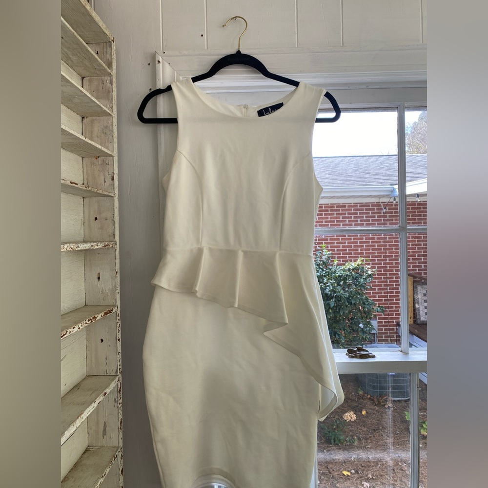 White lulus dress